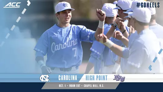 Carolina Hosts High Point Saturday