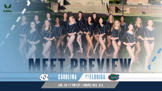 UNC Hosts Third-Ranked Florida Gators on Friday Night