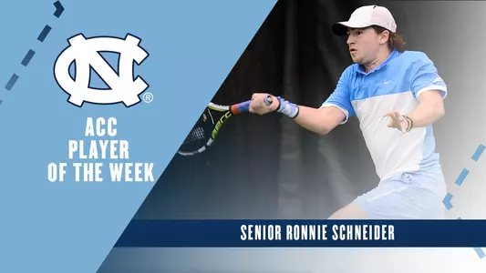 Schneider Named ACC Player Of The Week