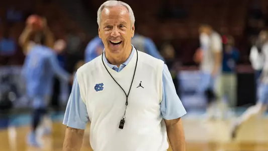Roy Williams in NCAA Tournament practice