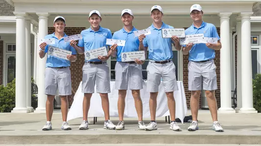 (L to R) William Register, Jose Montano, Ben Griffin, Preyer Fountain, Austin Hitt