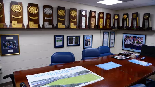 Women's Soccer Closing Room