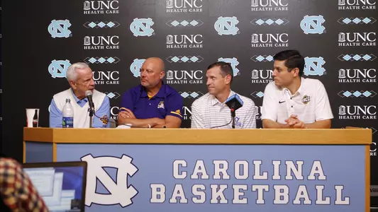 Roy Williams, Jeff Lebo, C.B. McGrath, Wes Miller