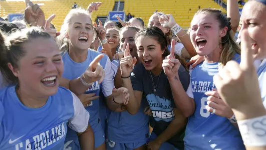 ACC celebration, 2017 women's soccer