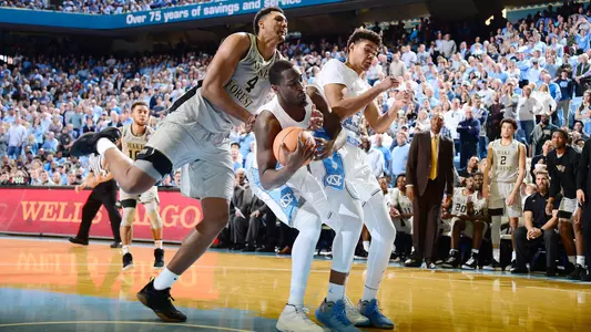 Theo Pinson, Cameron Johnson
University of North Carolina Basketball v Wake Forest University
Dean E. Smith Center
Chapel Hill, NC
Saturday, December 30, 2017