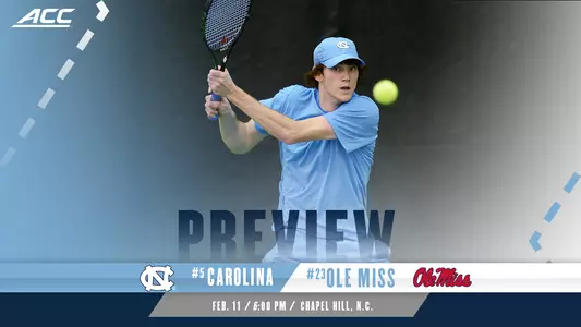No. 5 Carolina Hosts Ole Miss For Top-25 Matchup