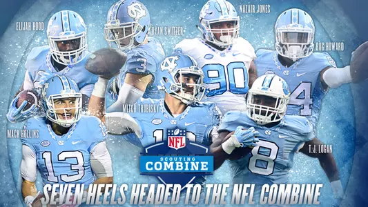 Seven Tar Heels Headed To NFL Combine