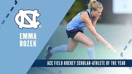 Bozek Named ACC Scholar-Athlete For Field Hockey
