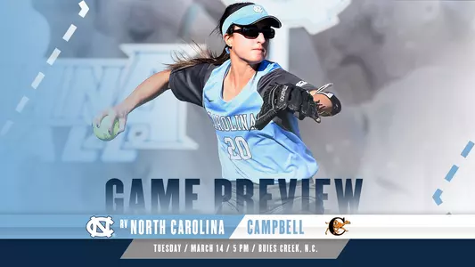 UNC Travels To Campbell On Tuesday