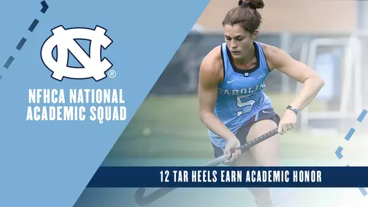 Twelve Tar Heels Earn Academic Honor