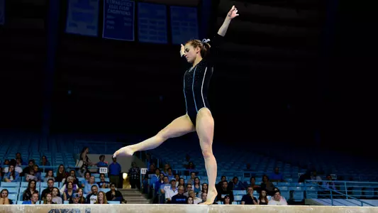UNC Ranked 25th On Balance Beam
