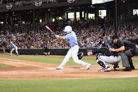 No. 4 Tar Heels Overwhelm No. 8 Gamecocks, 20-5