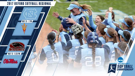 Tar Heels Headed To Oxford, Miss., For NCAA Regionals