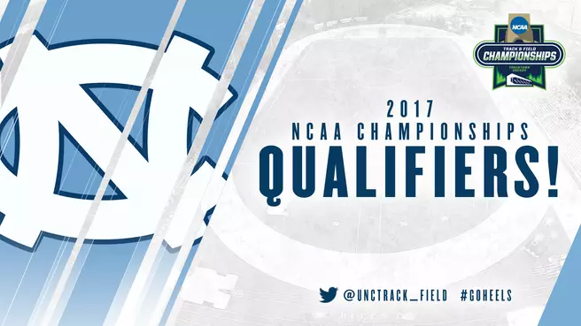 Three More Tar Heels Advance to NCAA Outdoor Championships