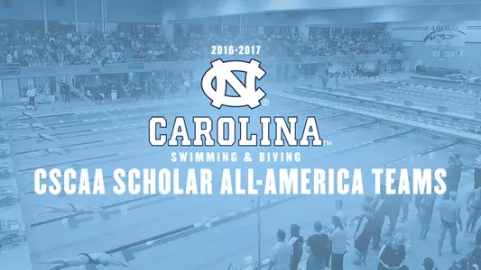 Swimming & Diving Teams Named CSCAA Scholar All-Americas