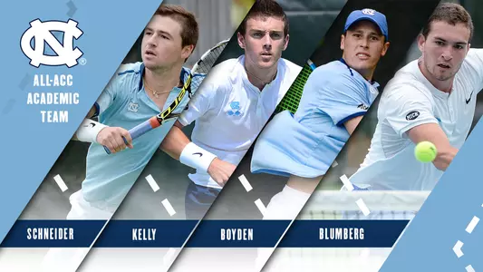 Four Tar Heels Earn All-ACC Academic Honors