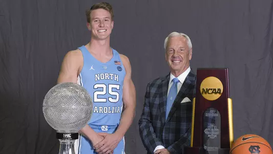 Aaron Rohlman with Roy Williams, 2017