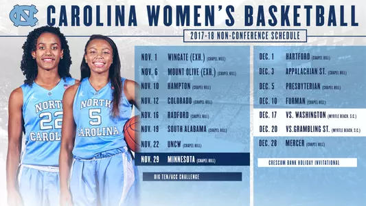 Non-conference schedule