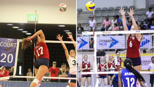 Holly Carlton, Julia Scoles, National Team action