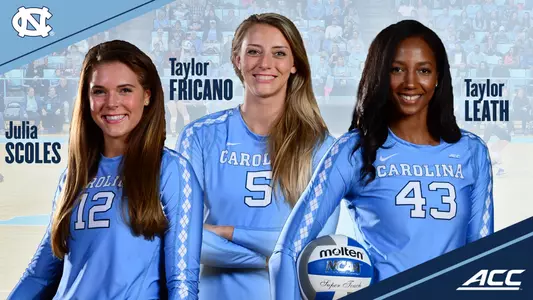 Volleyball Preseason All-ACC graphic