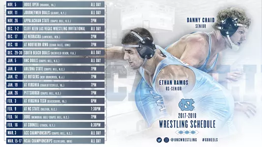 2017-18 Schedule