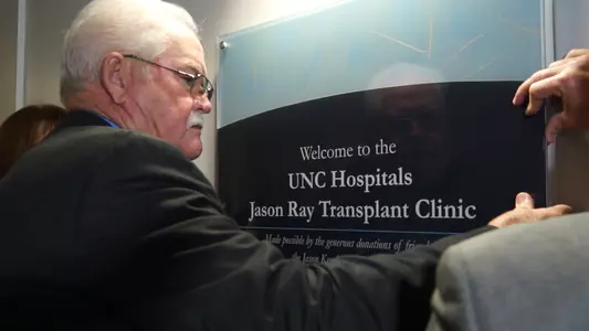 Emmitt Ray Jason Ray Transplant Clinic UNC Hospitals