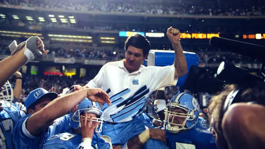 Mack Brown Peach Bowl