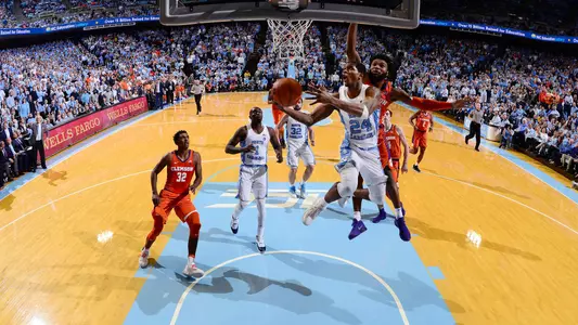 Kenny Williams
University of North Carolina Basketball v Clemson
Dean E. Smith Center
Chapel Hill, NC
Tuesday, January 16, 2018