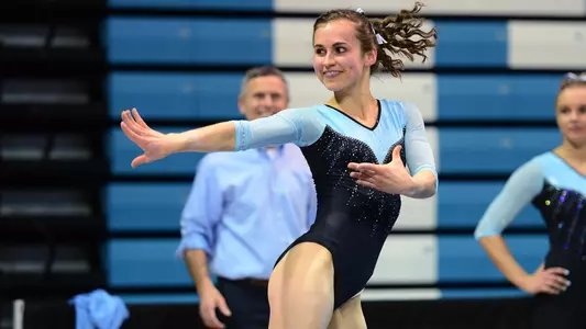 Morgan Lane
floor exercise
University of North Carolina Gymnastics v North Carolina State
Carmichael Arena
Chapel Hill, NC
Friday, January 12,2018