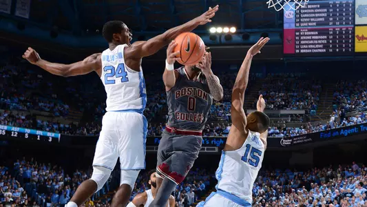 Kenny Williams, Garrison Brooks
University of North Carolina Basketball v Boston College
Dean E. Smith Center
Chapel Hill, NC
Tuesday, January 9, 2018