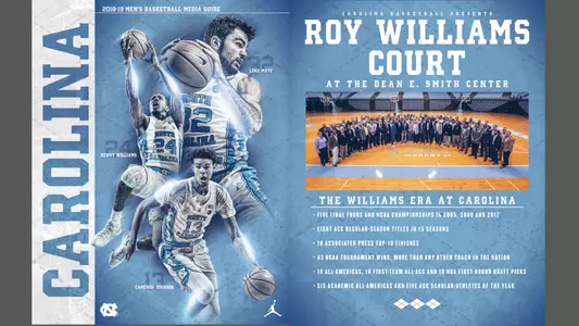 men's basketball Media guide covers 2018-19