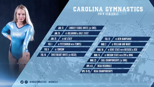 WGYM 2019 Schedule