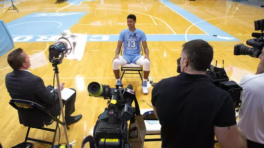 Cameron Johnson
University of North Carolina Basketball
Media Day
Dean E. Smith Center
Chapel Hill, NC
Tuesday, October 9, 2018