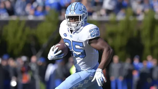 Javonte Williams University of North Carolina Football v DukeWallace Wade StadiumDurham, NCSaturday, November 10, 2018