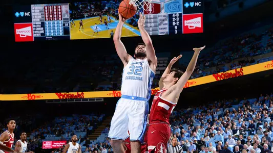 Luke Maye
University of North Carolina Basketball v Stanford
Dean E. Smith Center
Chapel Hill, NC
Monday, November 12, 2018