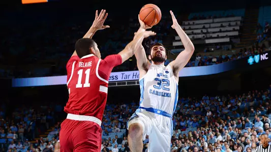 Luke Maye
University of North Carolina Basketball v Stanford
Dean E. Smith Center
Chapel Hill, NC
Monday, November 12, 2018