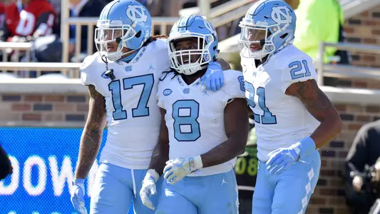 Michael Carter (8), Anthony Ratliff-Williams (17), Dyami Brown (21)