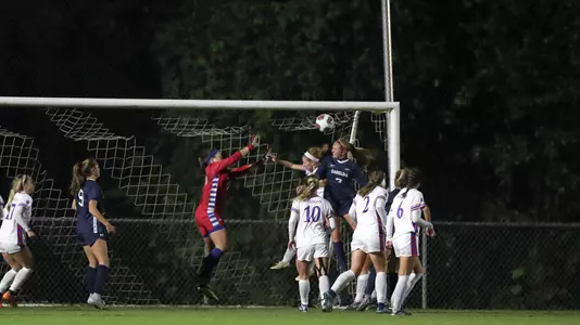 Annie Kingman heads home goal