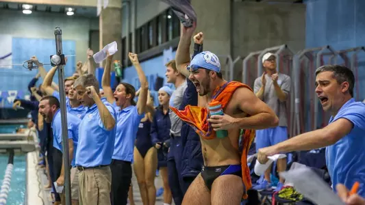Patrick Cusick team cheering