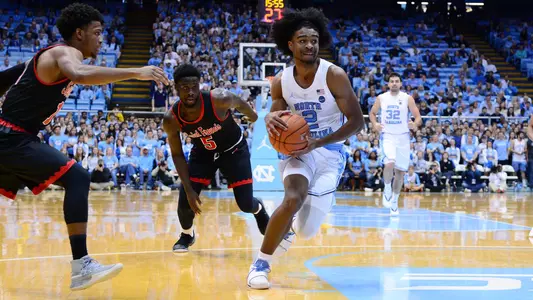 Coby White
University of North Carolina Basketball v Saint Francis University
Dean E. Smith Center
Chapel Hill, NC
Monday, November 19, 2018