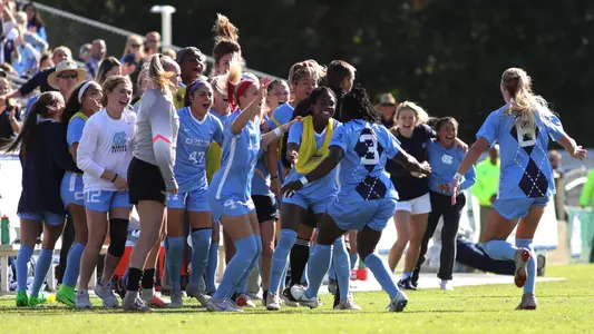 UNC goal celebration