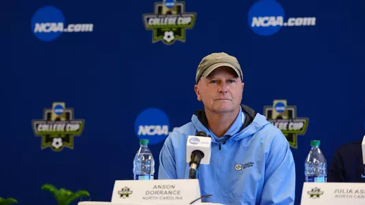 Anson Dorrance
2019 College Cup
Walk Through/Press Conference
University of North Carolina Women's Soccer
Wake Med Soccer Park
Cary, NC
Thursday, November 29, 2018