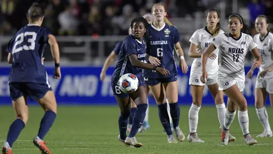 Brianna Pinto, Taylor Otto
University of North Carolina Women's Soccer v Georgetown
NCAA Semi Final
Wake Med Soccer Park
Chapel Hill, NC
Friday, November 30, 2018