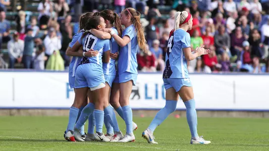celebration, huddleUniversity of North Carolina Women's Soccer v Florida StateWakeMed Soccer ParkCary, NCSunday, November 4, 2018