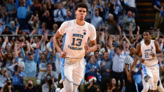 Cameron Johnson
University of North Carolina Basketball v Gonzaga
Dean E. Smith Center
Chapel Hill, NC
Saturday, December 15, 2018