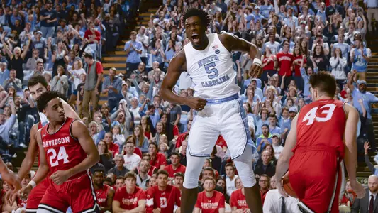 Nassir Little
University of North Carolina Basketball v Davidson
Dean E. Smith Center
Chapel Hill, NC
Saturday, December 29, 2018
