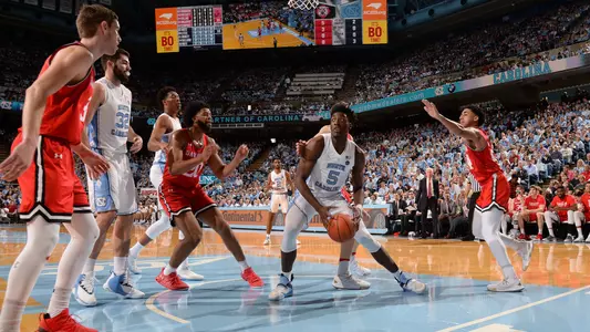 Nassir Little (5)
University of North Carolina Basketball v Davidson
Dean E. Smith Center
Chapel Hill, NC
Saturday, December 29, 2018