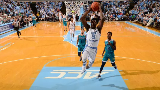 Nassir Little
University of North Carolina Basketball v UNC-Wilmington
Dean E. Smith Center
Chapel Hill, NC
Wednesday, December 5, 2018