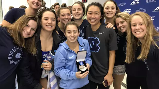Maria Lohman 2018 ACC 1-meter runnerup