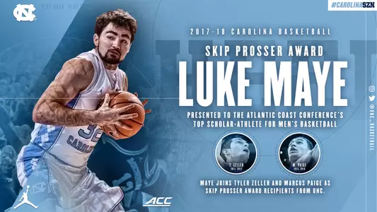 Luke Maye Skip Prosser Award